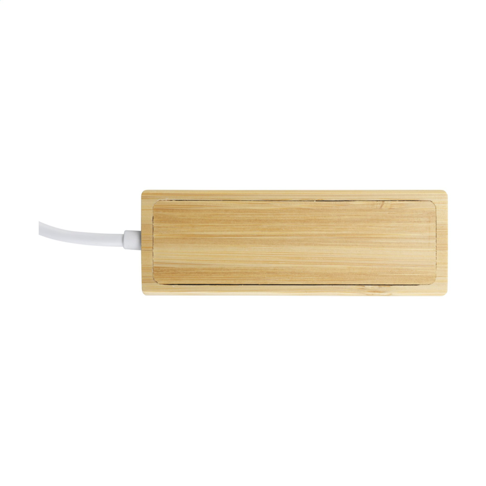 Logotrade promotional gift picture of: Bamboo USB Hub