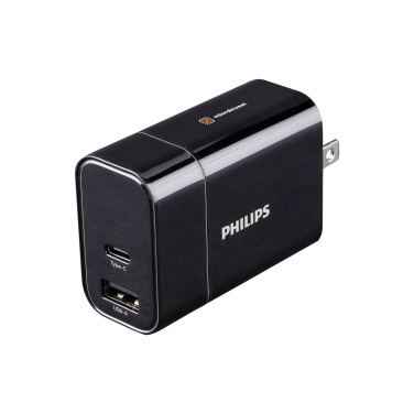 Logo trade corporate gift photo of: Philips Travel Charger