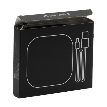 Logo trade promotional gifts image of: Bamboo Wireless Charger 15W