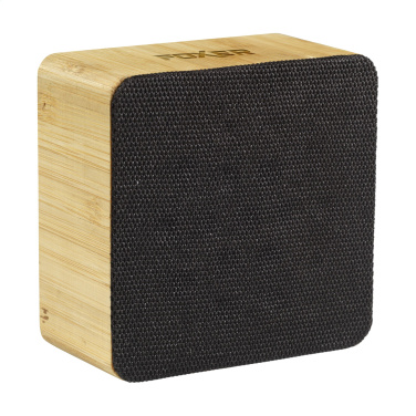 Logo trade corporate gift photo of: Sonido 5W Bamboo wireless speaker