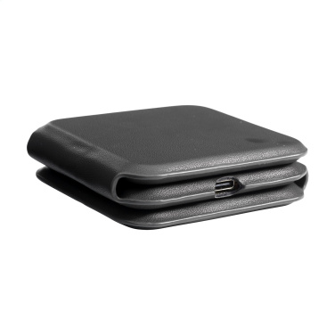 Logotrade corporate gift image of: TriCharge RCS  Recycled PU Wireless Charger