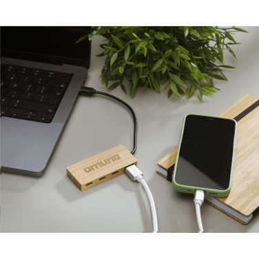 Logo trade advertising products picture of: Fyra Bamboo Hub