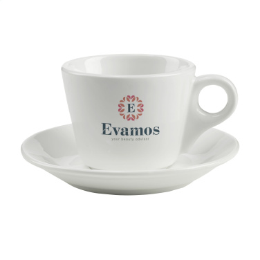 Logo trade promotional item photo of: DaVinci 205 ml cup and saucer