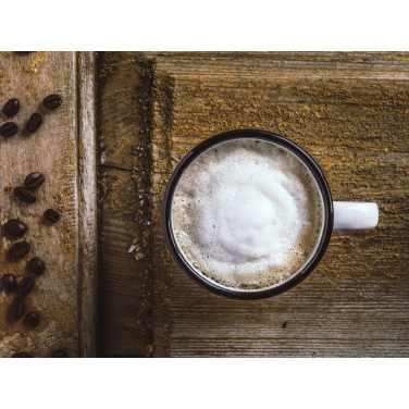 Logo trade advertising products image of: Retro Enamel Mug 350 ml