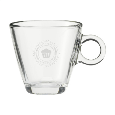 Logo trade business gifts image of: Lugano Coffee Glass 230 ml