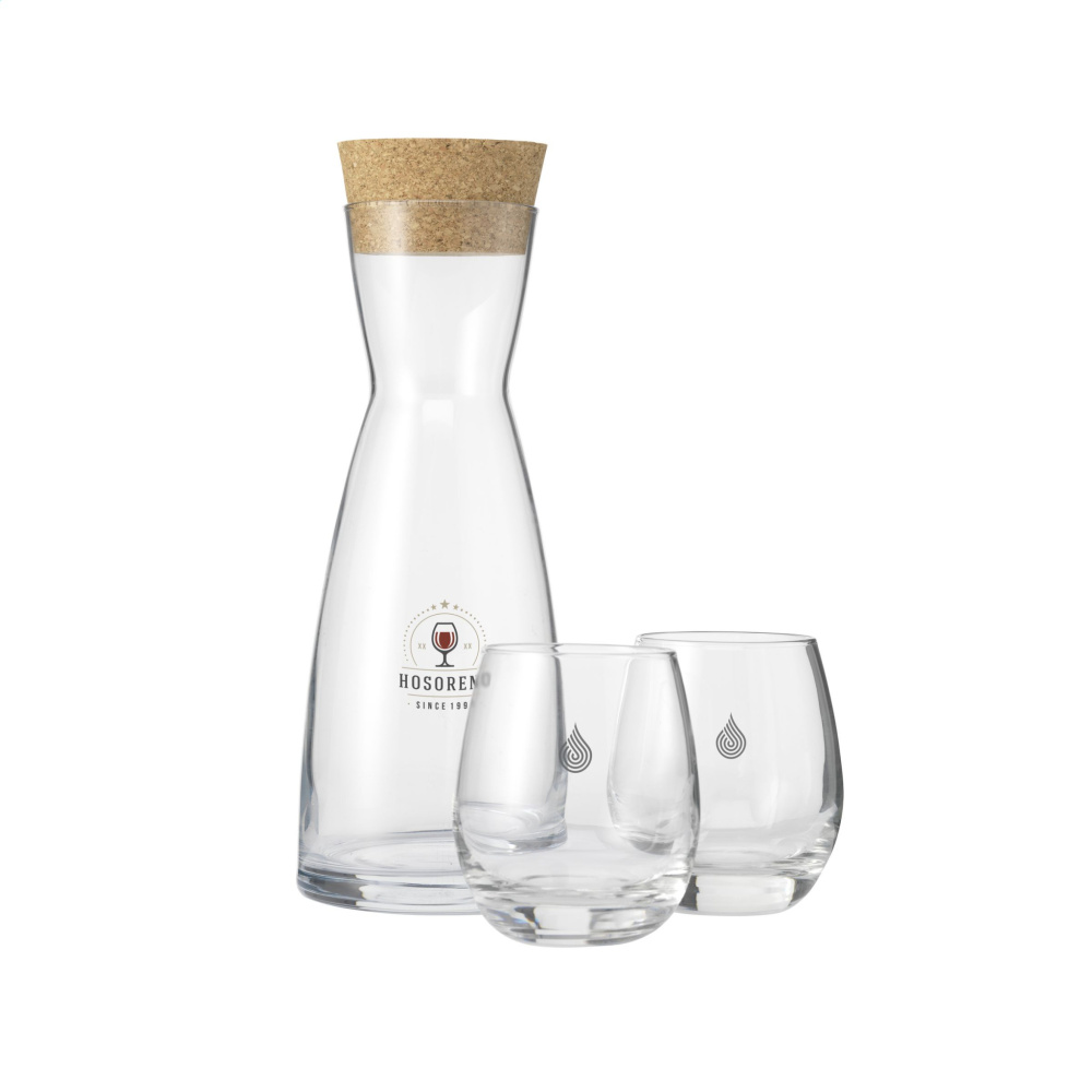 Logotrade promotional merchandise photo of: Ypsilon Carafe 1 L with a cork cap