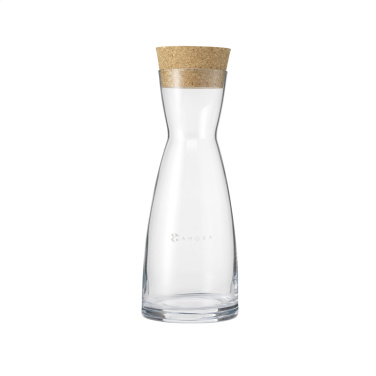 Logotrade promotional item image of: Ypsilon Carafe 1 L with a cork cap