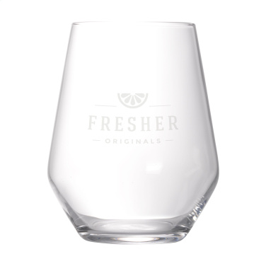 Logo trade promotional gifts image of: Loire Water Glass 400 ml