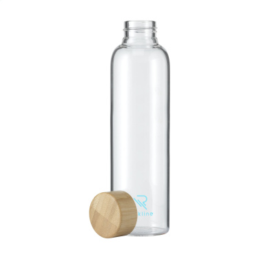 Logo trade promotional products picture of: Senga Glass Bamboo 500 ml drinking bottle