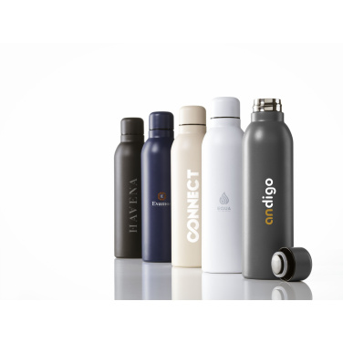 Logotrade promotional product picture of: Helios RCS Recycled Steel Bottle 470 ml