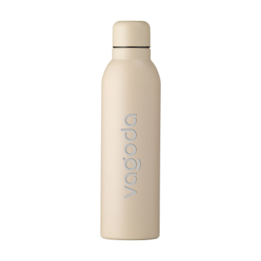 Logo trade promotional item photo of: Helios RCS Recycled Steel Bottle 470 ml