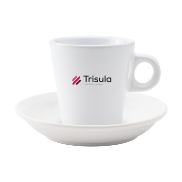 Logo trade promotional merchandise picture of: Burano 200 ml mug and saucer