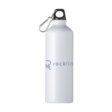 Logo trade advertising products picture of: AluMaxi GRS Recycled 750 ml water bottle