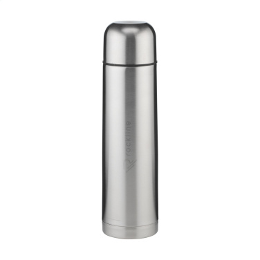 Logo trade advertising products image of: Thermotop Maxi RCS Recycled Steel 1,000 ml thermobottle