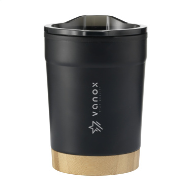Logotrade promotional giveaway picture of: Kobe Bamboo RCS Recycled Steel 350 ml coffee cup