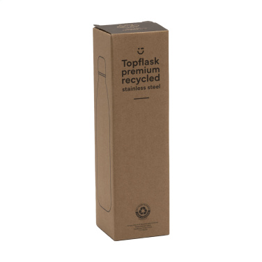 Logotrade advertising product picture of: Topflask Premium RCS Recycled Steel drinking bottle