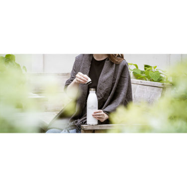 Logotrade corporate gift image of: Topflask Premium RCS Recycled Steel drinking bottle