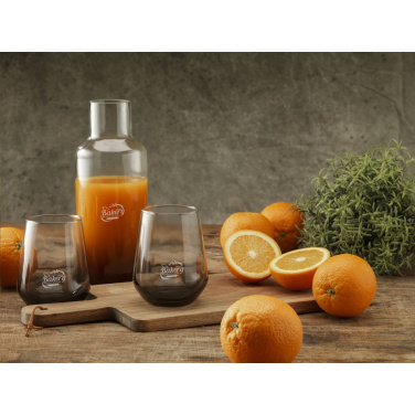 Logotrade promotional products photo of: Smokey Water Glass 450 ml