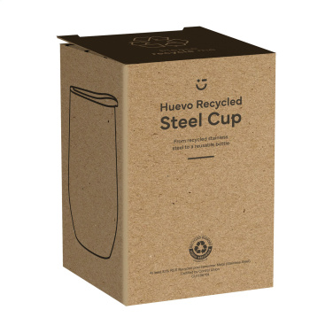 Logo trade business gift photo of: Huevo RCS Recycled Steel Cup 350 ml thermo cup