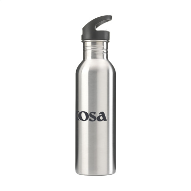 Logo trade promotional item photo of: Dakota RCS Recycled Steel Bottle 750 ml