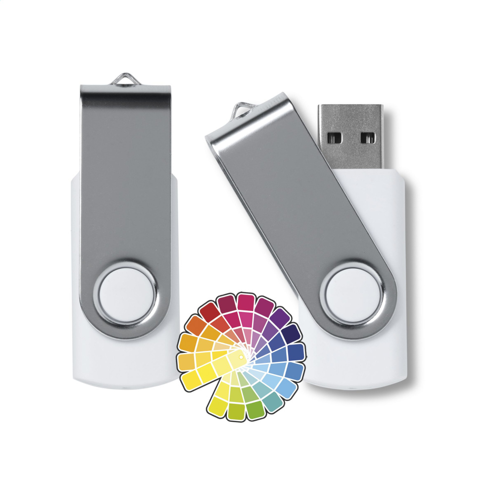 Logotrade promotional gift image of: USB Twist 64 GB