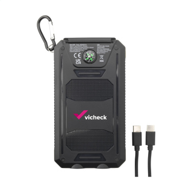 Logotrade corporate gift image of: Trail RCS Solar Charger Compass 8000
