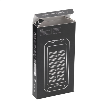 Logo trade promotional merchandise photo of: Trail RCS Solar Charger Compass 8000