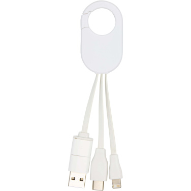 Logotrade promotional gift picture of: Troop 4-in-1 recycled plastic charging cable
