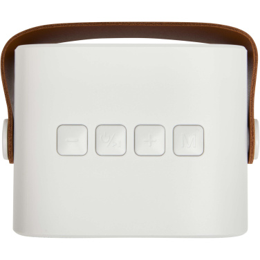 Logo trade promotional merchandise picture of: Diya 3W wireless recycled plastic speaker