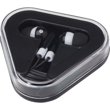 Logo trade promotional product photo of: Rebel earbuds with recycled plastic storage box