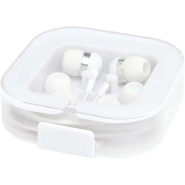 Logo trade advertising products picture of: Baekdu wired Type-C headset with recycled plastic storage box