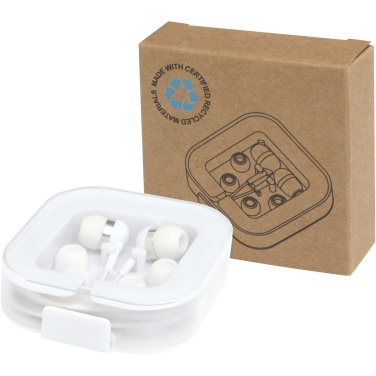 Logotrade promotional gift picture of: Baekdu wired Type-C headset with recycled plastic storage box