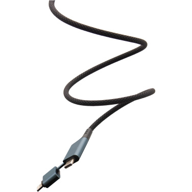 Logo trade corporate gifts picture of: SCX.design C52 100W 4-in-1 rPET magnetic ultra fast charging cable 
