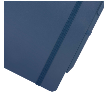 Logotrade promotional product picture of: Thalaasa A5 ocean-bound hard cover notebook with ballpoint pen (black ink)