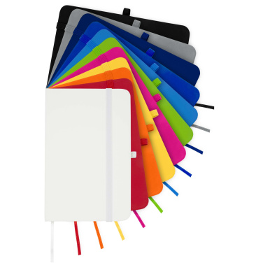 Logo trade promotional giveaways picture of: Spectrum Plus A6 hard cover notebook
