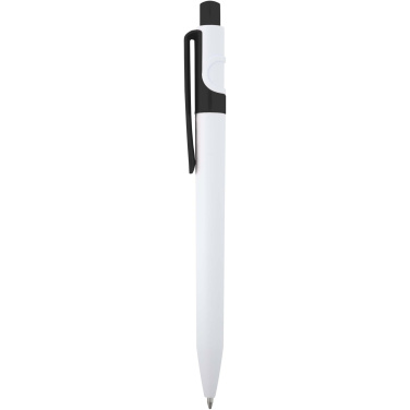 Logotrade promotional gift picture of: Unica recycled plastic ballpoint pen (blue ink)