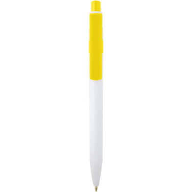 Logotrade corporate gift picture of: Unica recycled plastic ballpoint pen (blue ink)