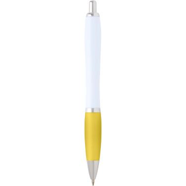 Logotrade promotional giveaway picture of: Nash recycled plastic ballpoint pen (black ink)