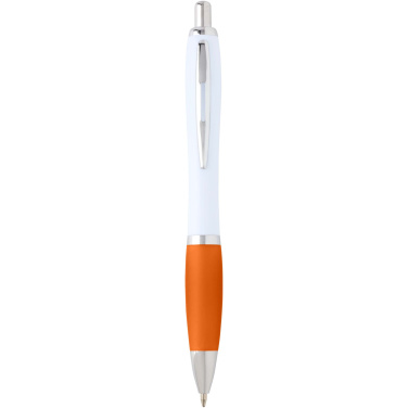 Logotrade promotional gift image of: Nash recycled plastic ballpoint pen (black ink)