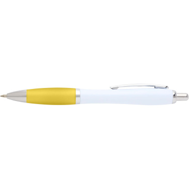 Logotrade promotional products photo of: Nash recycled plastic ballpoint pen (blue ink)