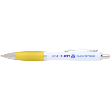 Logotrade promotional gifts photo of: Nash recycled plastic ballpoint pen (blue ink)