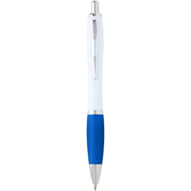 Logo trade business gift photo of: Nash recycled plastic ballpoint pen (blue ink)