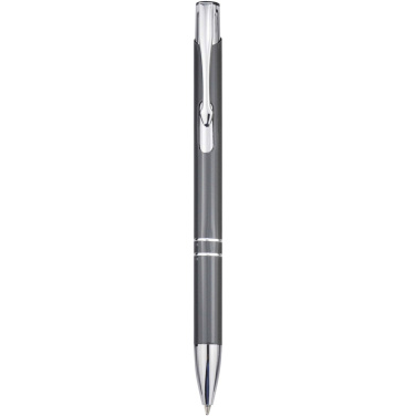 Logo trade promotional items picture of: Moneta recycled aluminium ballpoint pen (blue ink)