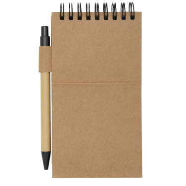 Logotrade promotional merchandise photo of: Flipper sticky notepad with ballpoint pen (black ink)