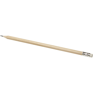 Logotrade promotional giveaway image of: Graffo pencil with eraser
