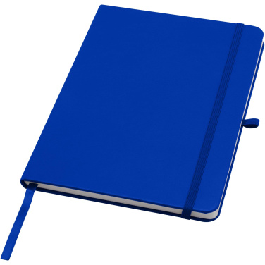 Logotrade corporate gift image of: Teak A5 recycled hard cover notebook with lined pages
