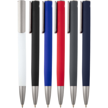 Logotrade promotional items photo of: Ziguur recycled aluminium ballpoint pen (black ink)