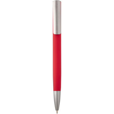 Logo trade promotional merchandise picture of: Ziguur recycled aluminium ballpoint pen (black ink)