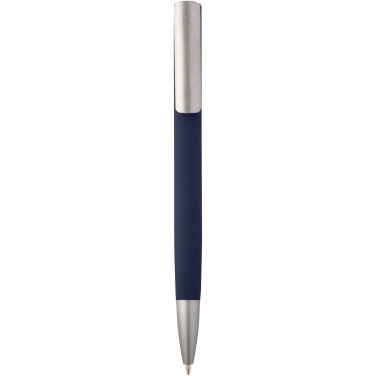 Logo trade promotional item photo of: Ziguur recycled aluminium ballpoint pen (black ink)