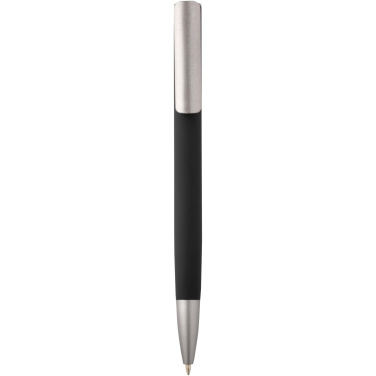 Logo trade corporate gift photo of: Ziguur recycled aluminium ballpoint pen (black ink)